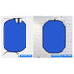 2-in-1 Collapsible Pop-Up Chroma Key Background Board-Blue ang Green