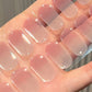 5 Set Semi Cured Gel Nail Wraps Gradient Jelly Nail Wraps UV Curable Self-Adhesive Nail Stickers DIY Nail Art