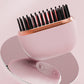 Mini Hair Straightener Rechargeable Wireless Portable Hair Comb for Women