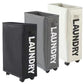 39 x18.5x58CM Foldable Laundry Washing Clothes Storage Bag With Universal Wheels