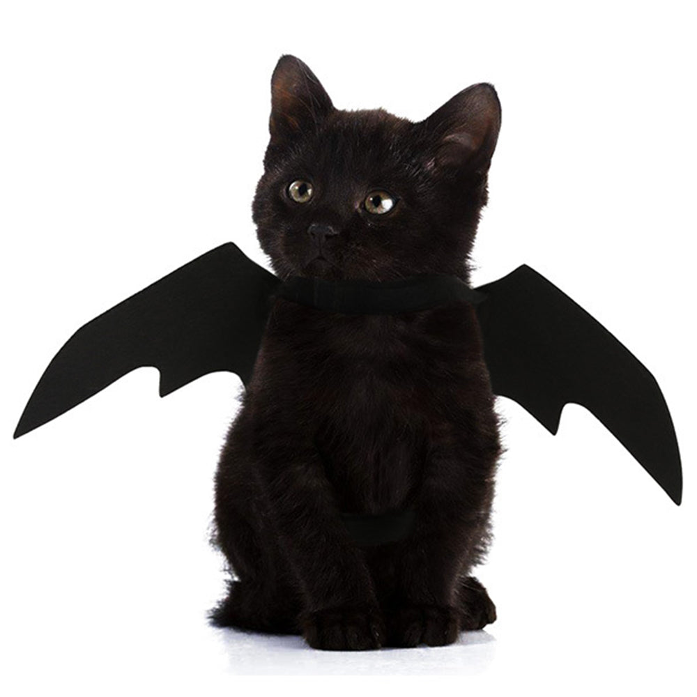 Pet Halloween Costume Bat Wings Black Bat Wings for Cat Dog Puppy