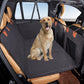 132x158cm Water-Resistant Hard Bottom Back Vehicle Seat Extending Cover for Dogs