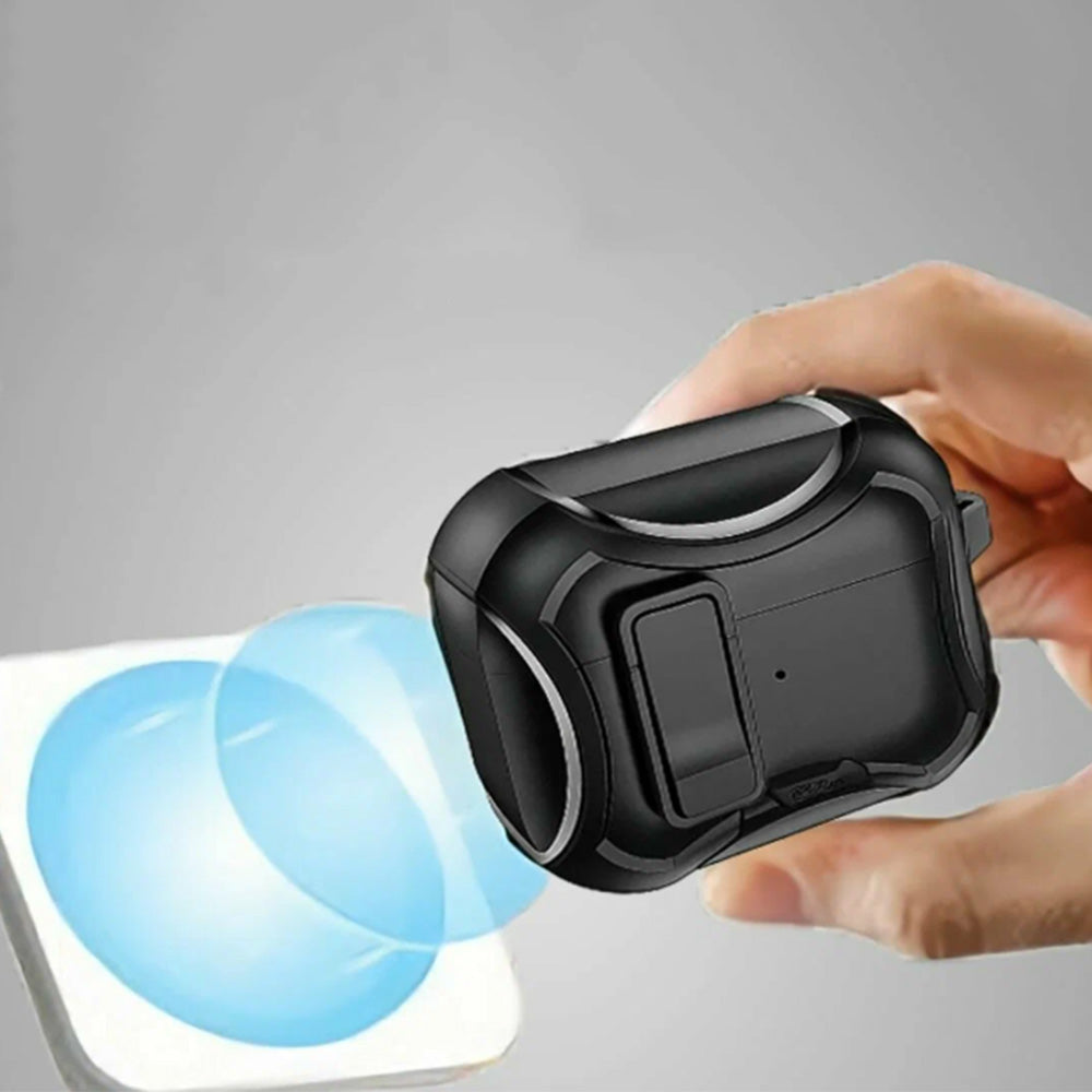 Protective Case For AirPods With Stand Support MagSafe Wireless Charging