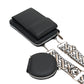 PU Leather Cell Phone Purse Small Crossbody Bags With Credit Card Slot