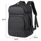 35L Large Water-Resistant Expandable Laptop Travel Backpack with USB Charging Hole