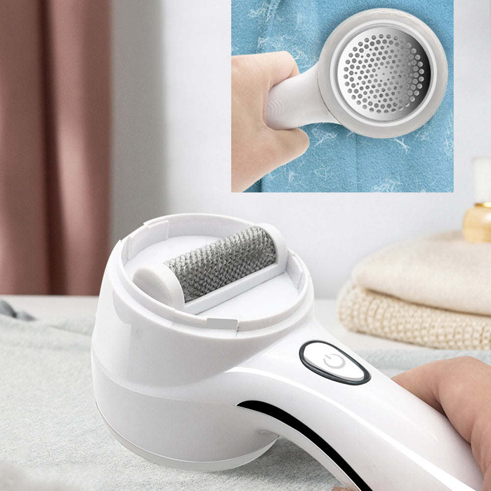 2 In 1 Battery-Operated Electric Fabric Lint Remover