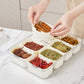 Divided Serving Tray with Lid