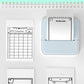 Mini Sticker Printer Portable Bluetooth Thermal Printer for Photo Notes Gift