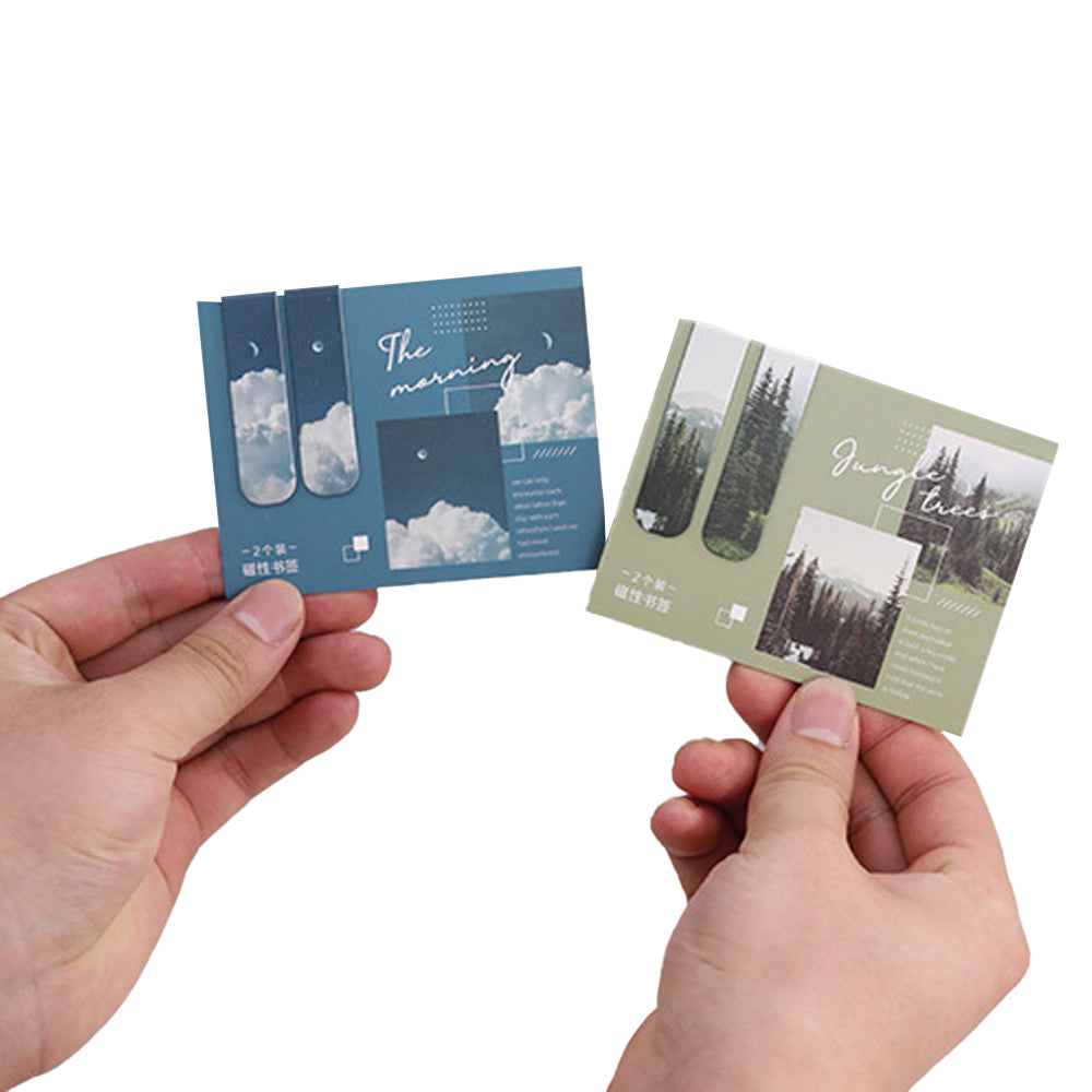 8Pcs Bookmarks Page Markers Page Clip