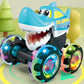 Monster Truck Toy Light-Up Cars Wheels Toy Car Press and Go Cars