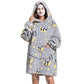 Hooded Blanket Hoodie Ultra Plush Comfy Sweatshirt Fleece-Style 3