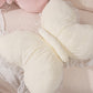 Butterfly Shape Throw Pillow with Lace Ruffle Trim Decorative Cushion Home Decor Cushion Butterfly Velvet Throw Pillow