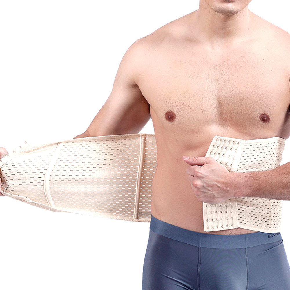 Waist Trainer For Men Waist Trimmer Tummy Shapewear Slimming Girdle Back Support