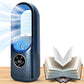 Desk Bladeless Fan with Humidifier USB-Powered Portable Air Conditioner Fan with LED Display