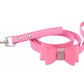 Dazzling Embellishments Dog Leashes and Collars with Bow Knot for Small Dogs Puppy