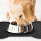 Dog Food Mats for Floors Waterproof Silicone Dog Bowl Mat with Raised Edge
