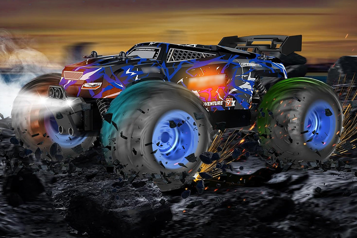 1:18 Scale Remote Control Car Toys All Terrain RC Truck With LED Light