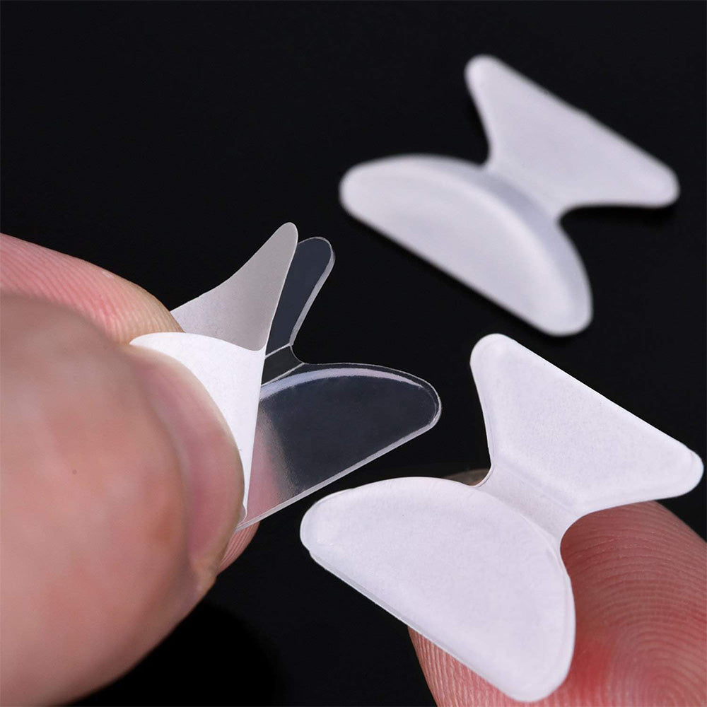 12 Pairs Eyeglass Nose Pads Anti Slip Stick On Adhesive Eyewear Nose Pads Cushions
