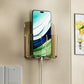 2 PCS Wall Phone Holder No Drill Adhesive Remote Control Organizer for Home Office