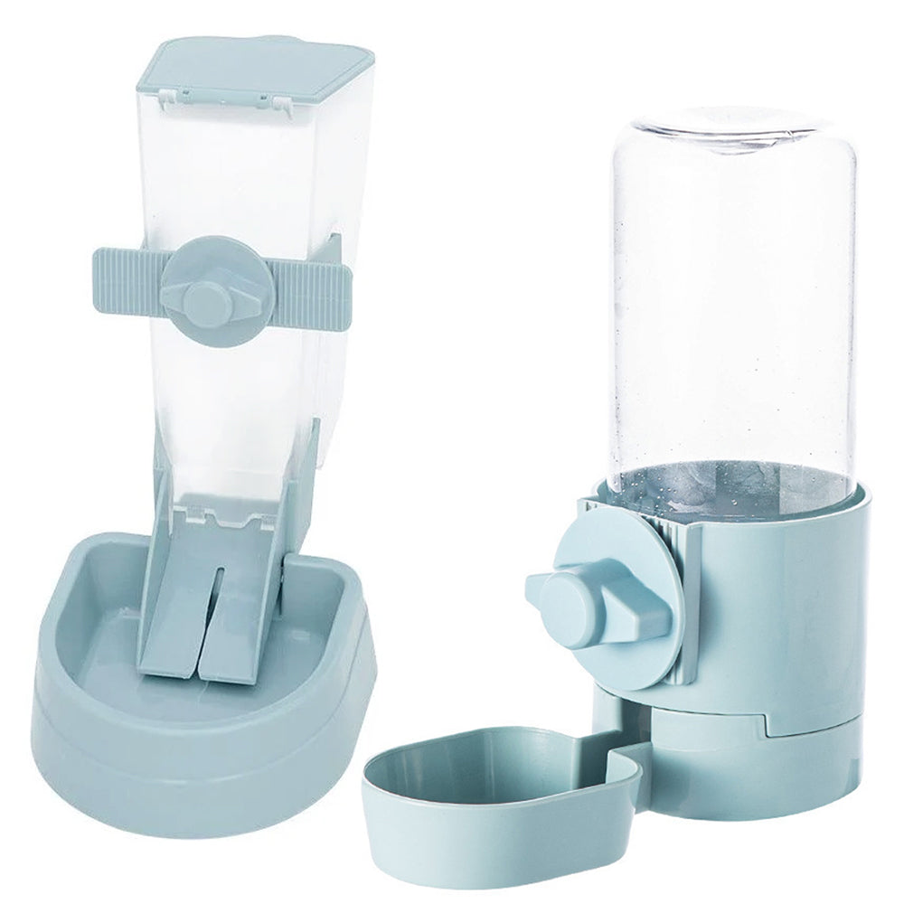 Automatic Pet Bowl Cage Hanging Feeder Pet Water Bottle