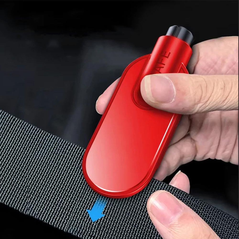 2 in 1 Car Emergency Escape Tool Glass Breaker Safety Hammer belt Cutter
