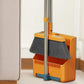 180 Degree Rotatable Broom with Foldable Standing Dustpan