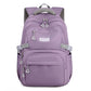 Backpack Solid Teenage Girls School Shoulder Bag Nylon
