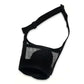 Dog Muzzle Air Mesh Adjustable Mouth Guard for Bark and Scavenging Prevention-Black