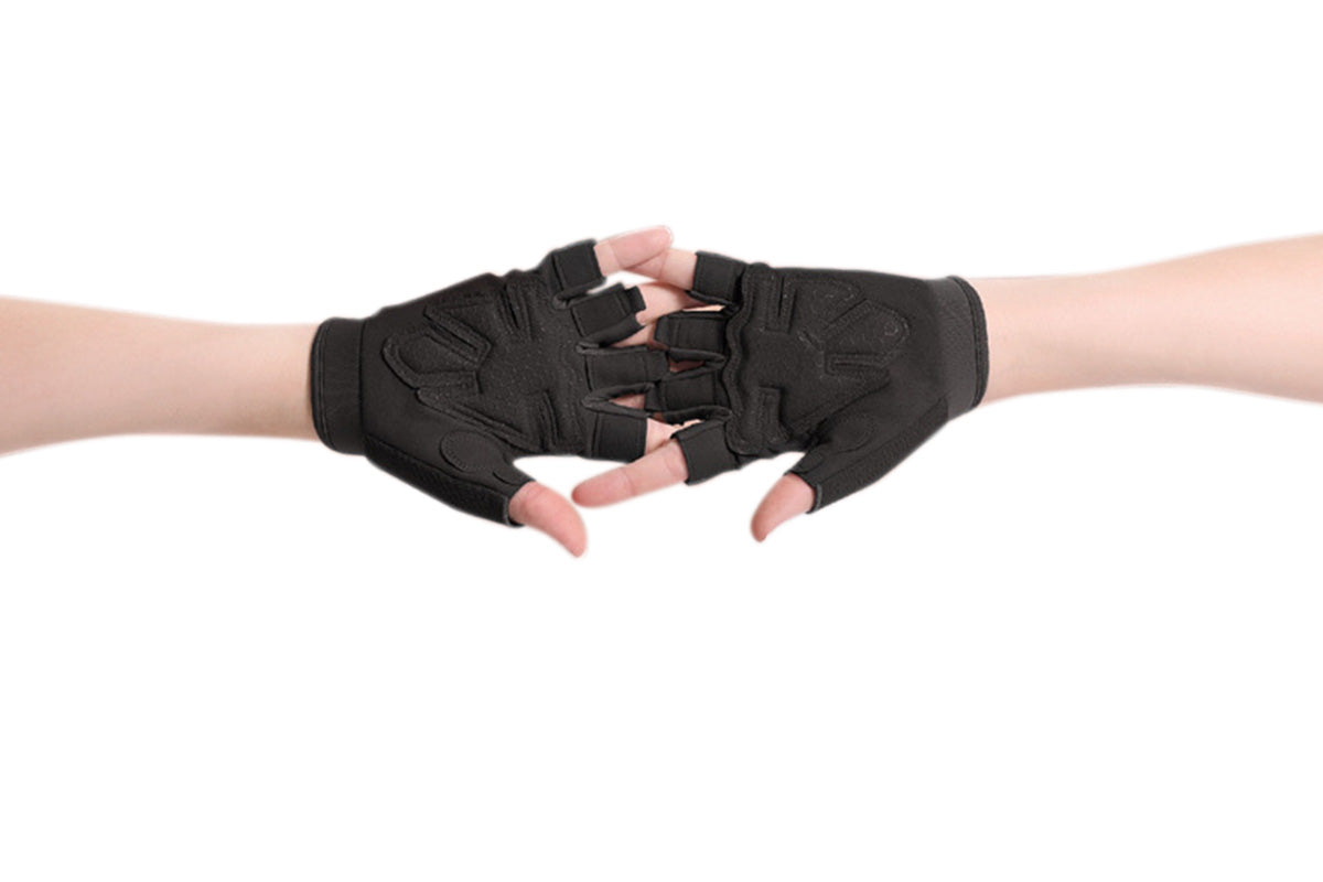 Durable Half Finger Fitness Gloves for Gym Workout Men and Women