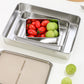 Stainless Steel Airtight Food Storage Container with Lid for Refrigerator