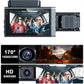 WiFi HD 1080P Night Vision Gravity Sensor Dash Cam-Front+ Inside Camera + Rear Camera