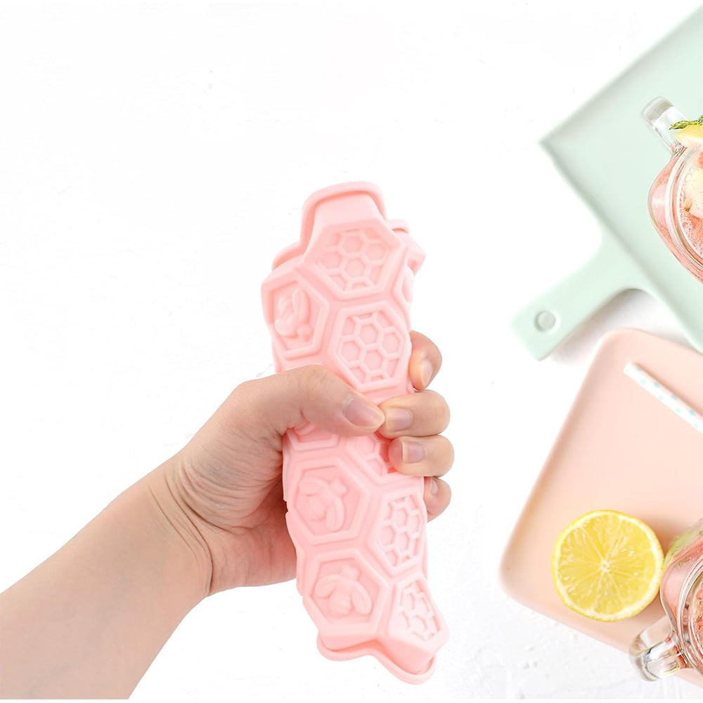 3Pcs 19-Cell Silicone Honeycomb Cake Ice Mould