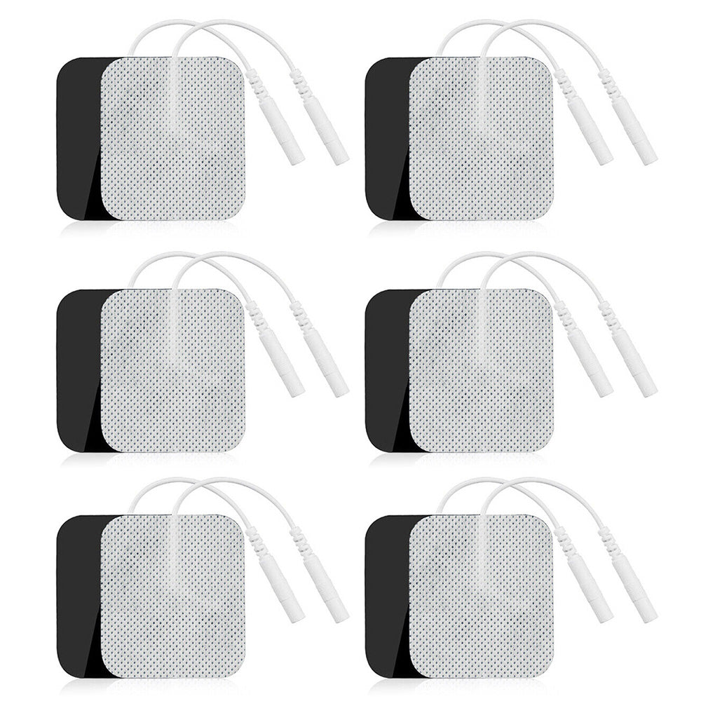 12PCS 5X5cm TENS Machine Electrode Pads Replacement Self-Adhesive