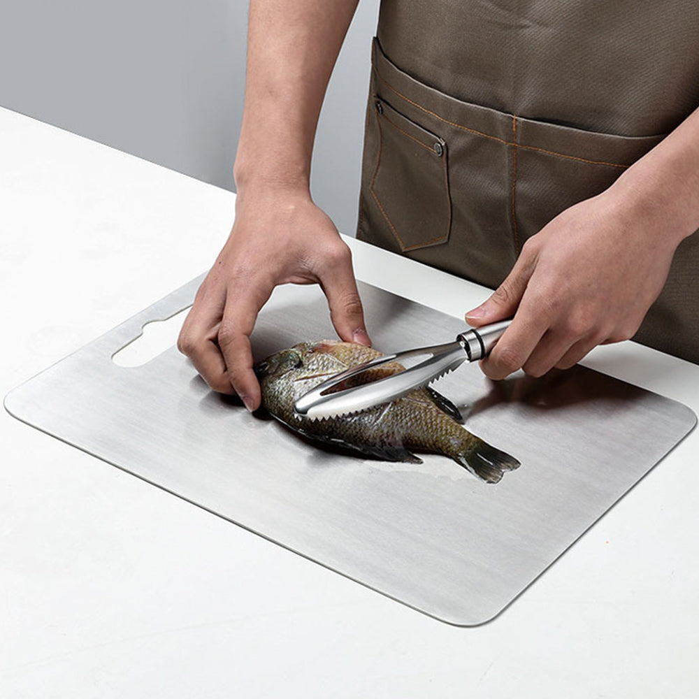 304 Stainless Steel Cutting Board Double-Sided Kitchen Chopping Board