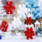 8Pcs 3D Wooden Snowflake Table Decor Christmas Winter Wonderland Centerpiece