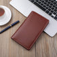 Portable Leather Business Card Holder Album 120-Slot Capacity