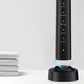 Electric Toothbrush Wireless Charging with 5 Modes 6 Brush Heads and Smart Timer