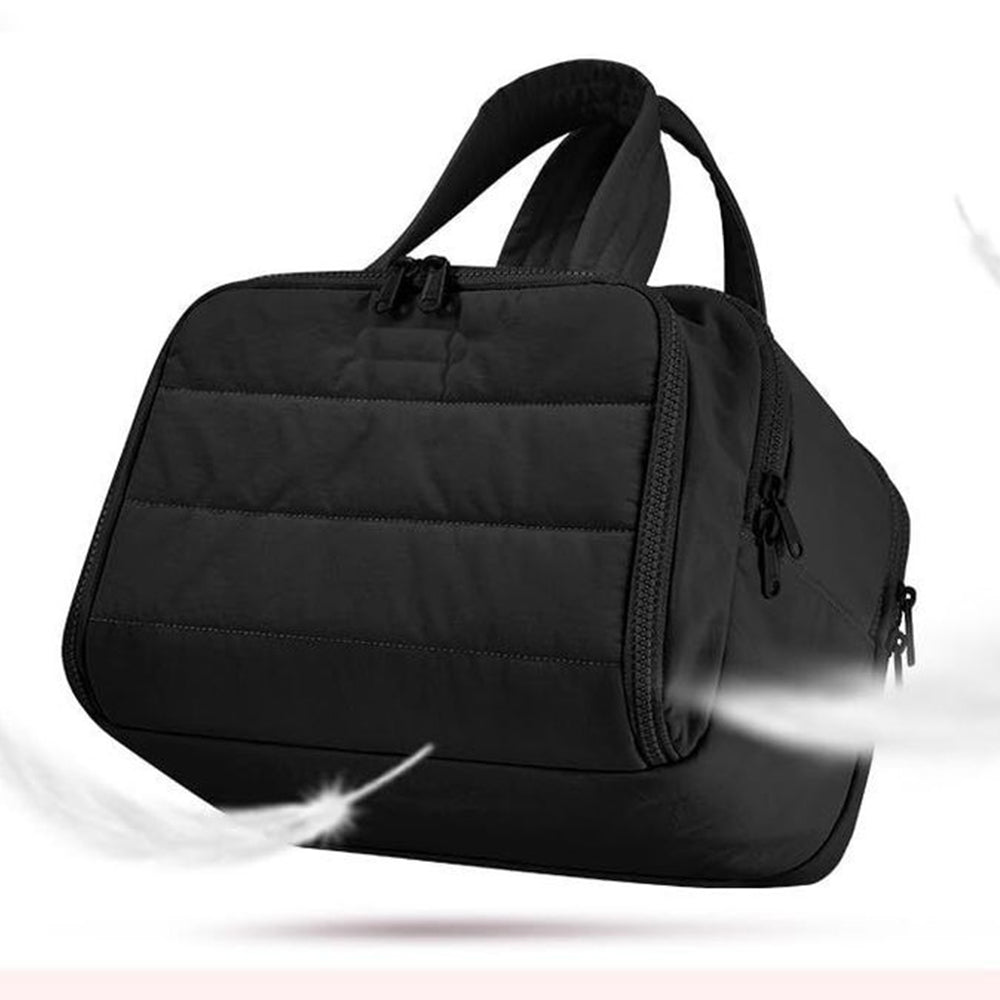 30x18.5x21CM Travel Toiletry Bag Wide-Open Makeup Storage Bag