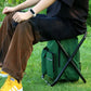 Portable Cooler Stool Multi-Function Folding Fishing Chair