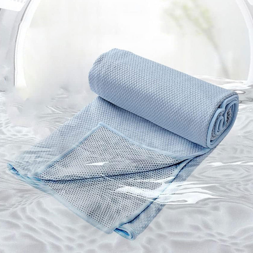 Hot Yoga Towel Microfiber Sweat Anti-Slip Yoga Mat Towels for Bikram Pilates