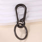 4 Pcs Metal Keychain Key Ring Clip Holder for Home Car Keys and Bags