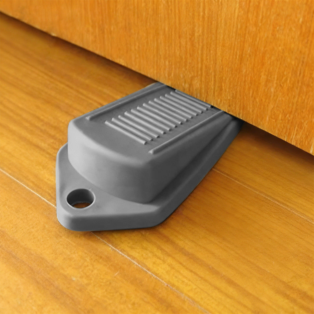 6PCS Door Wedge Stopper Rubber Grip Security Door Stoppers Wall Protector For Home