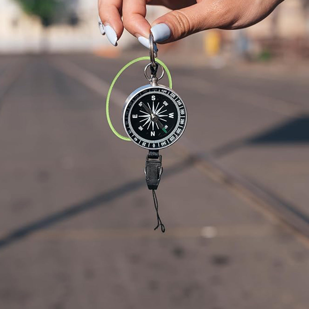 50Pcs Wire Keychain Cable Key Rings Color Stainless Steel Ropes