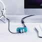 4-Port USB 3.0 Hub 180-Degree Rotating USB Splitter for Laptop Car