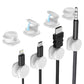 8 Pack Cord Organizer Cable Management Clips