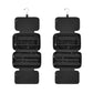 2Pcs Travel Toiletry Bag Jewelry Organizer Hanging Makeup Bag Trolley Belt