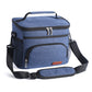 Insulated Lunch Box for Men Women Leak-Proof Cooler Lunch Bag with 4 Pockets