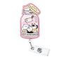 Retractable Badge Reel Cute Badge Clip for Students Staff Teacher