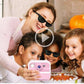 Kids Instant Print Camera Zero Ink Print Photo Camera with 32G TF Card