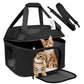 Breathable Pet Carrier Foldable Cat Travel Bag Shoulder Bag